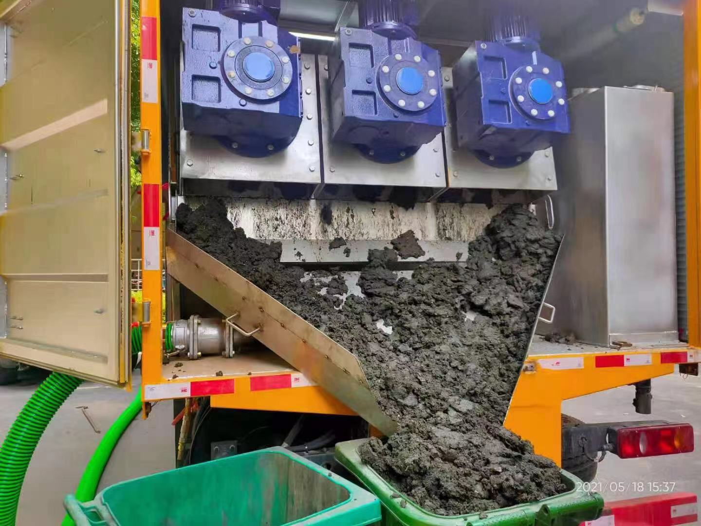 仙桃化粪池清掏城市维护站-泥浆净化干湿分离处理